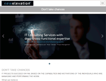 Tablet Screenshot of newelevation.com